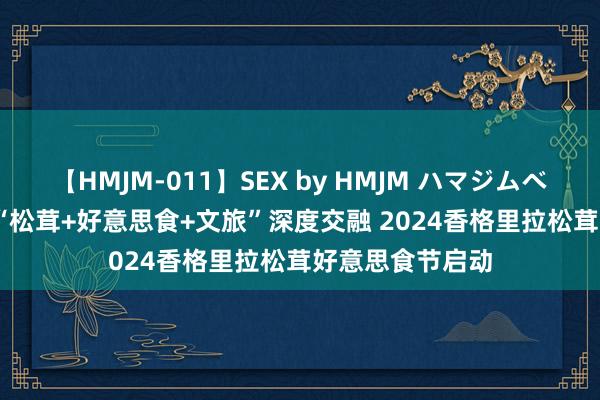 【HMJM-011】SEX by HMJM ハマジムベスト09 6時間 “松茸+好意思食+文旅”深度交融 2024香格里拉松茸好意思食节启动