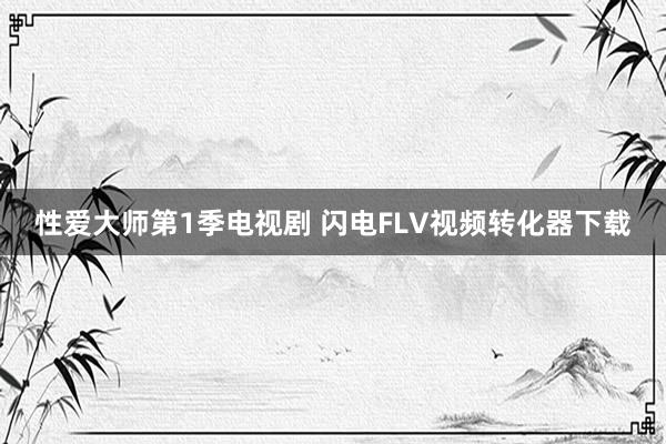 性爱大师第1季电视剧 闪电FLV视频转化器下载