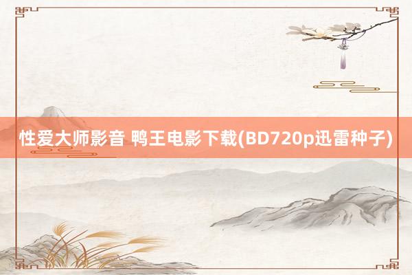 性爱大师影音 鸭王电影下载(BD720p迅雷种子)